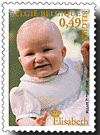 Princess Elisabeth gets her own stamps