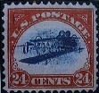 Inverted Jenny and Belgian Dendermonde stamp